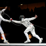 how do you score points in fencing