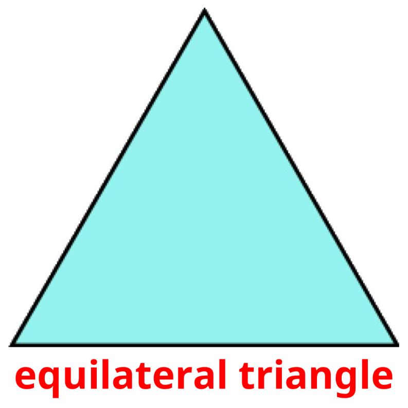 equilateral triangles in real life